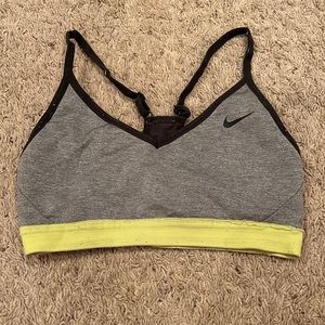 Nike Grey Sports Bra